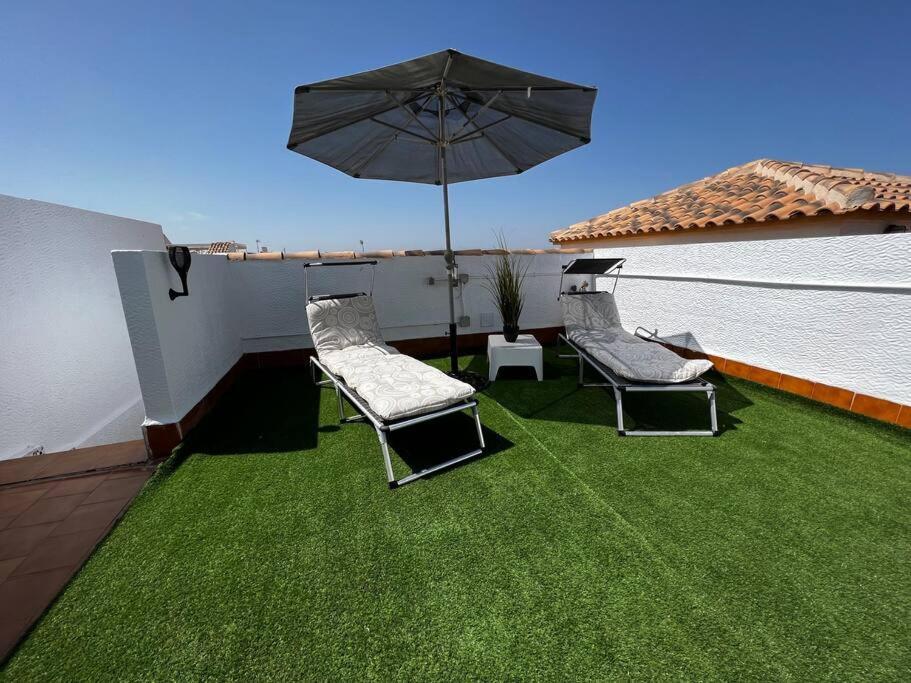 Great Sun Terrace Close To Beach Gran Alacant Exterior foto